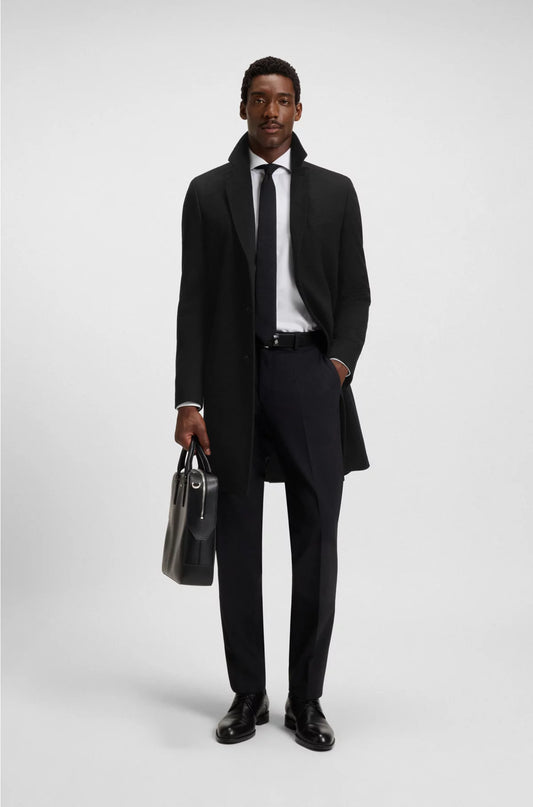 SLIM-FIT COAT IN CASHMERE