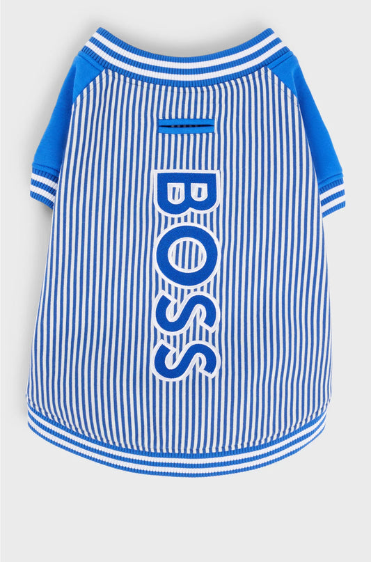 DOG BOMBER JACKET WITH EMBROIDERED LOGO