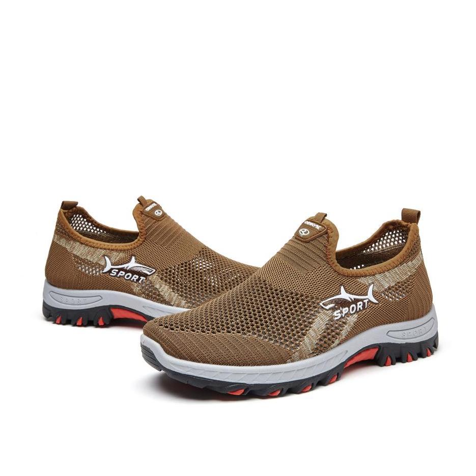 Men’s New Breathable Orthopedic Walking Shoes– Soft Inner Lining, Flexible Fit & Slip-Resistant Sole