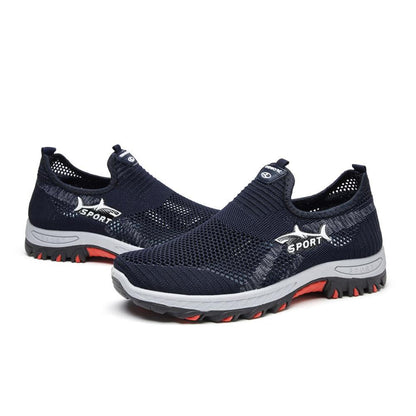 Men’s New Breathable Orthopedic Walking Shoes– Soft Inner Lining, Flexible Fit & Slip-Resistant Sole