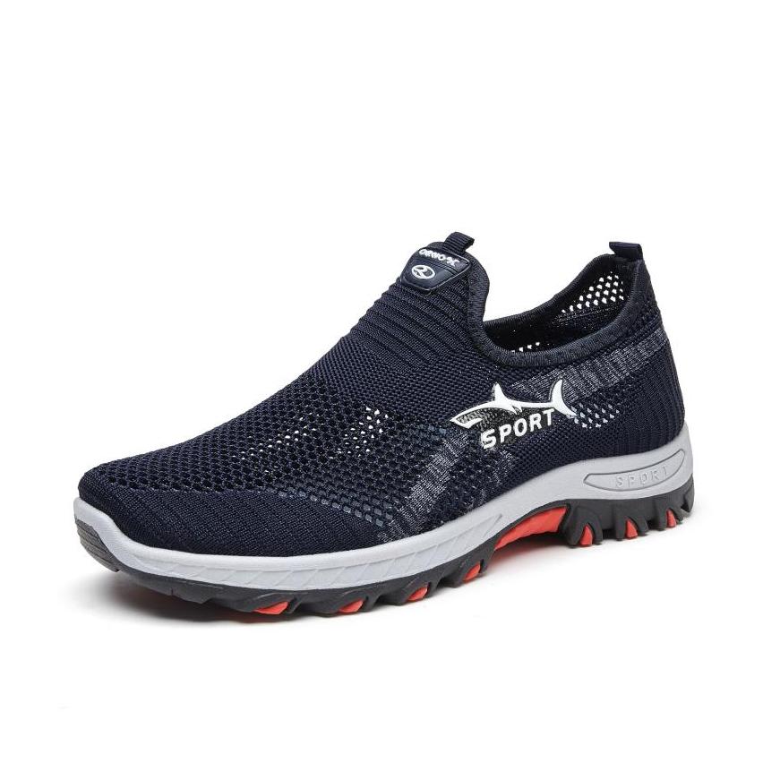 Men’s New Breathable Orthopedic Walking Shoes– Soft Inner Lining, Flexible Fit & Slip-Resistant Sole