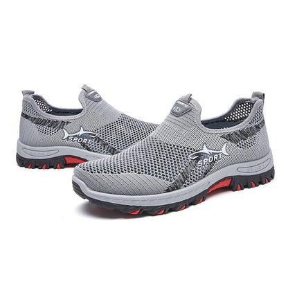 Men’s New Breathable Orthopedic Walking Shoes– Soft Inner Lining, Flexible Fit & Slip-Resistant Sole