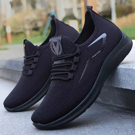 Men's Orthopedic Slip-On Walking Shoes, Comfort Lightweight Breathable Sneakers