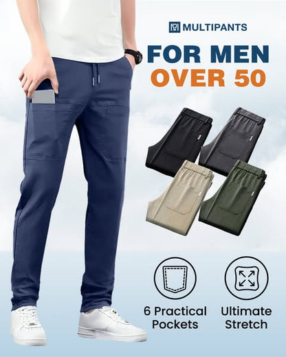 💥MultiPants – High Stretch Multi-pocket Durable Cargo Pants