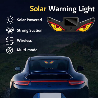 Solar Demon Eye LED Car Window Light