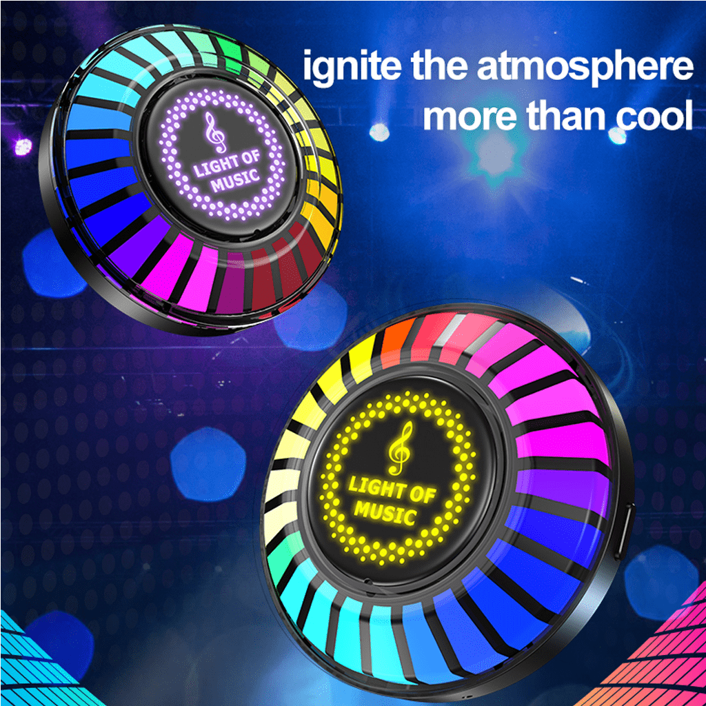 Magnetic Sound Pickup Car Ambient Light