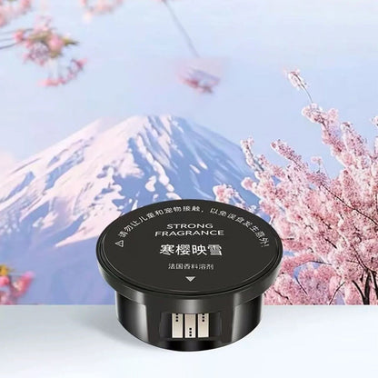 Volcano & Glacier Car Air Freshener