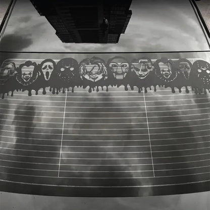 Horror Icons Car Decal