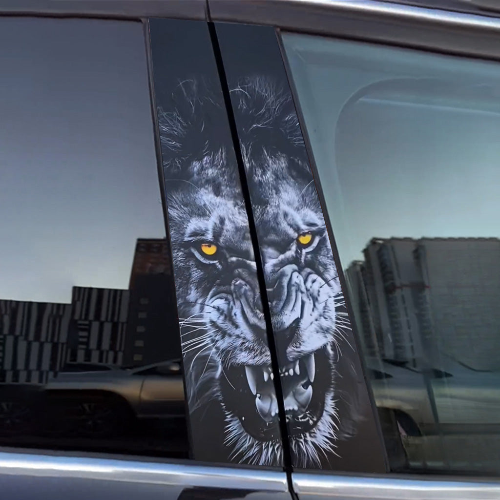 Lion Car Door Stickers