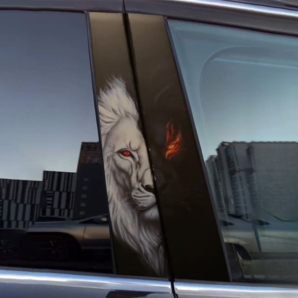 Lion Car Door Stickers