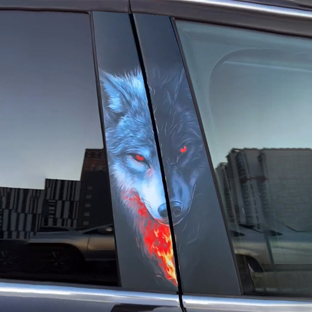 Wolf Car Door Stickers