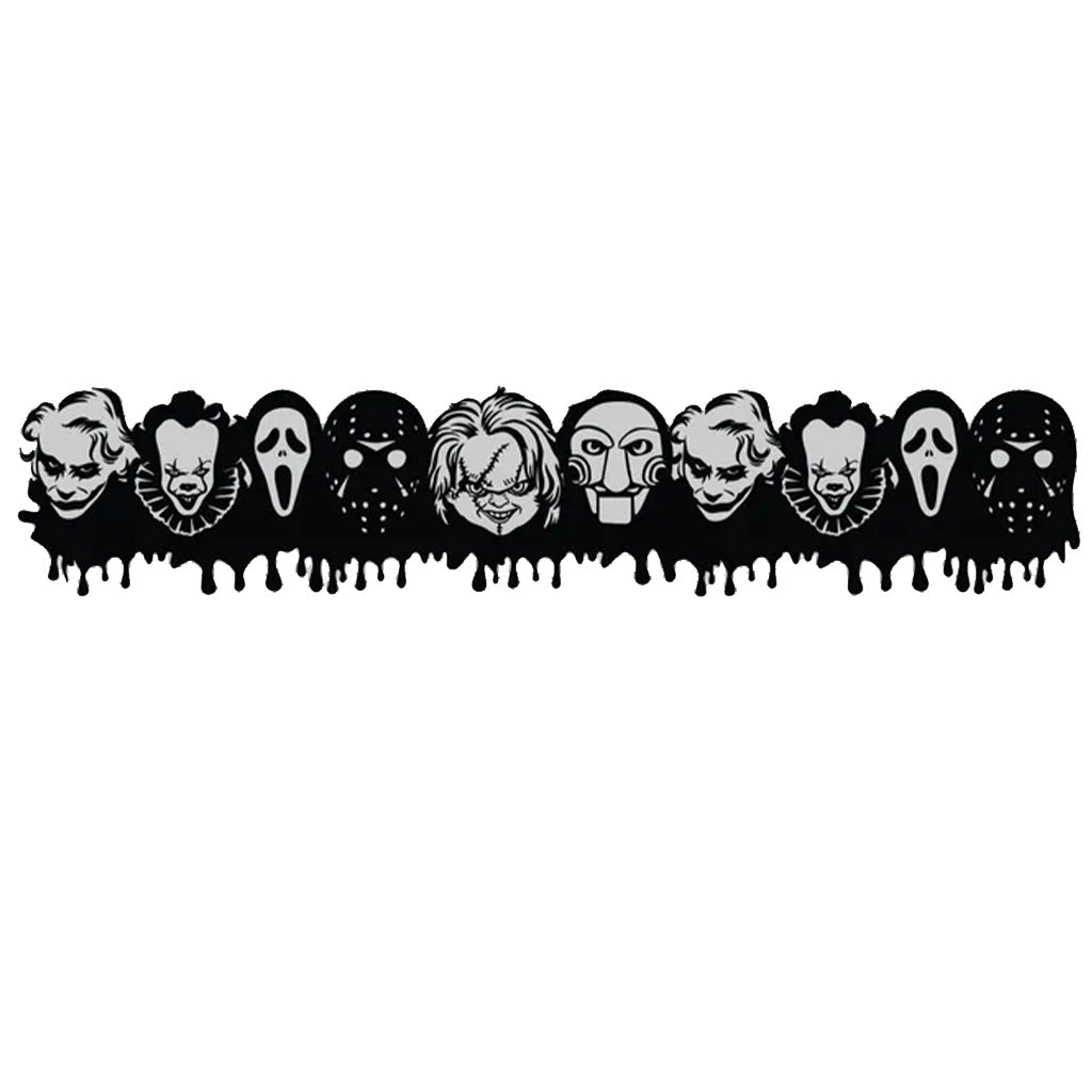 Horror Icons Car Decal