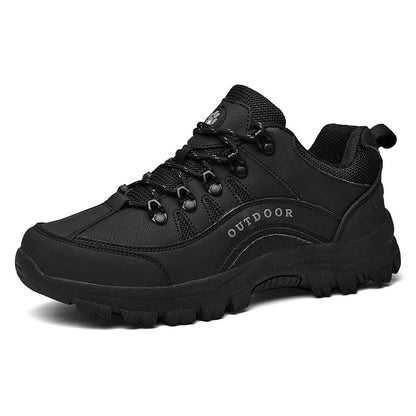 MEN'S LEATHER COMFORTABLE OUTDOOR CASUAL HIKING SHOES