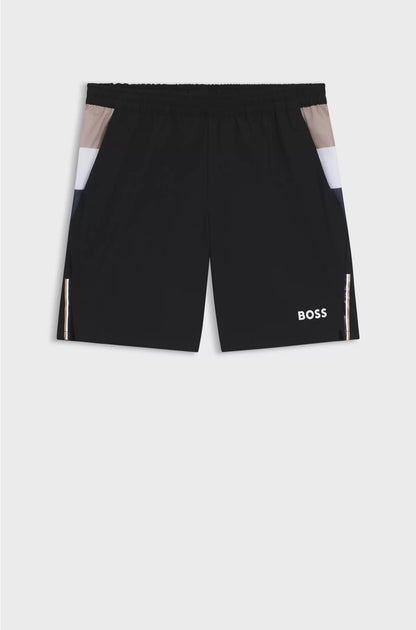 ACTIVE TENNIS SHORTS IN STRETCH FABRIC WITH MOISTURE MANAGEMENT