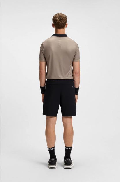 ACTIVE TENNIS SHORTS IN STRETCH FABRIC WITH MOISTURE MANAGEMENT