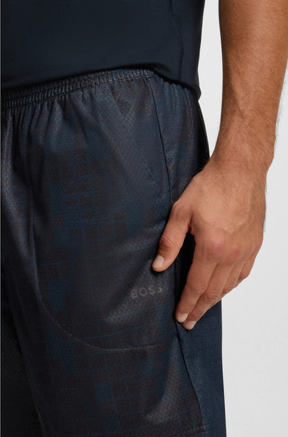 ACTIVE SHORTS WITH ALL-OVER PRINT