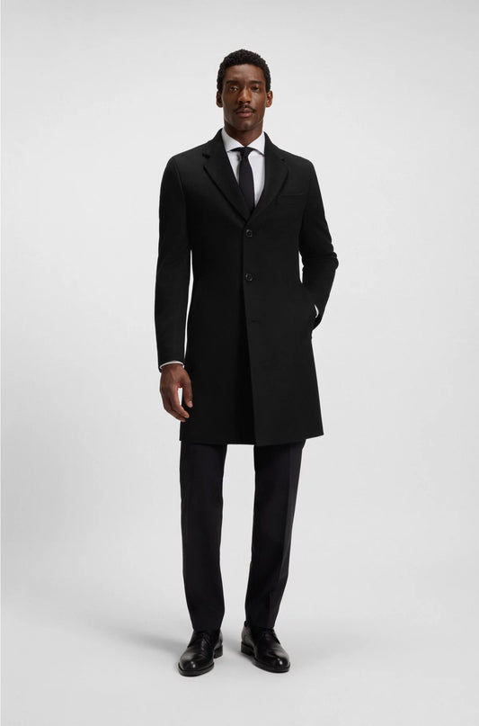 SLIM-FIT COAT IN CASHMERE