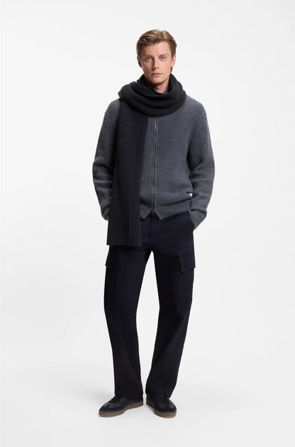 SCARF IN VIRGIN WOOL AND CASHMERE