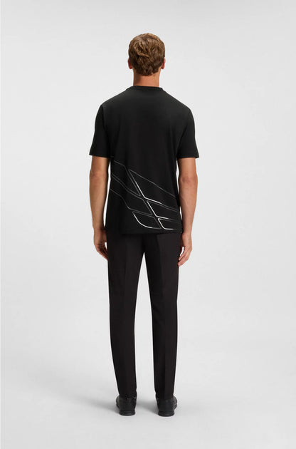 ACTIVE T-SHIRT IN MOISTURE-WICKING STRETCH PIQUE