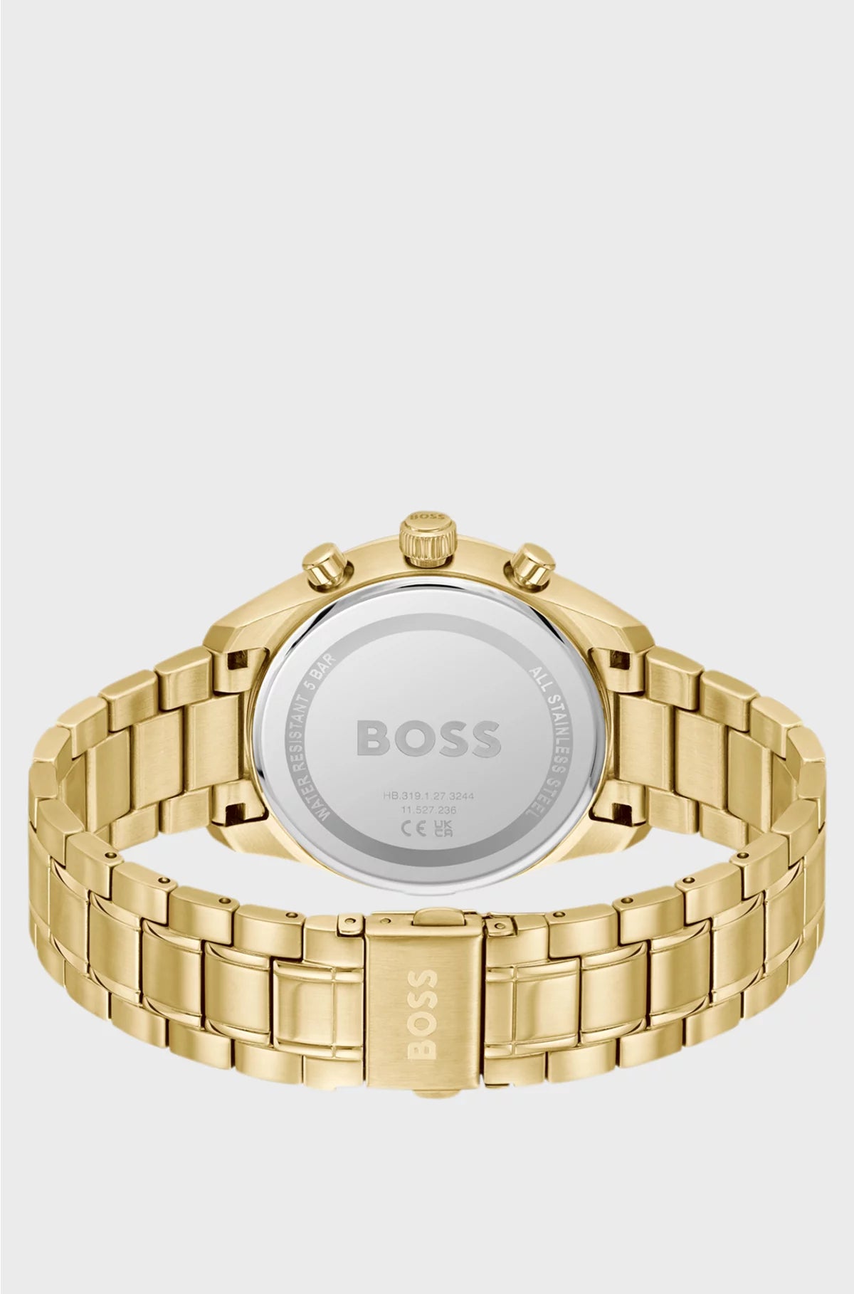 GRAND PRIX 40 GOLD-TONE WATCH WITH SILVER-WHITE DIAL