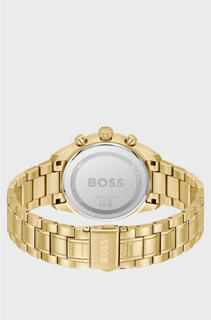 GRAND PRIX 40 GOLD-TONE WATCH WITH SILVER-WHITE DIAL