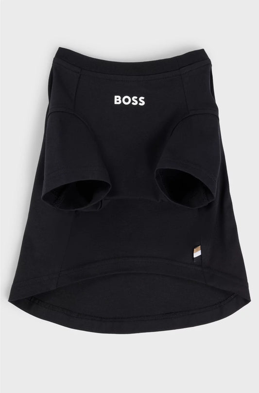 DOG T-SHIRT IN COTTON WITH LOGO PRINT