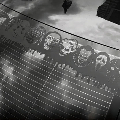 Horror Icons Car Decal