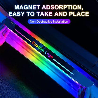 Custom Car Door Sill Lights