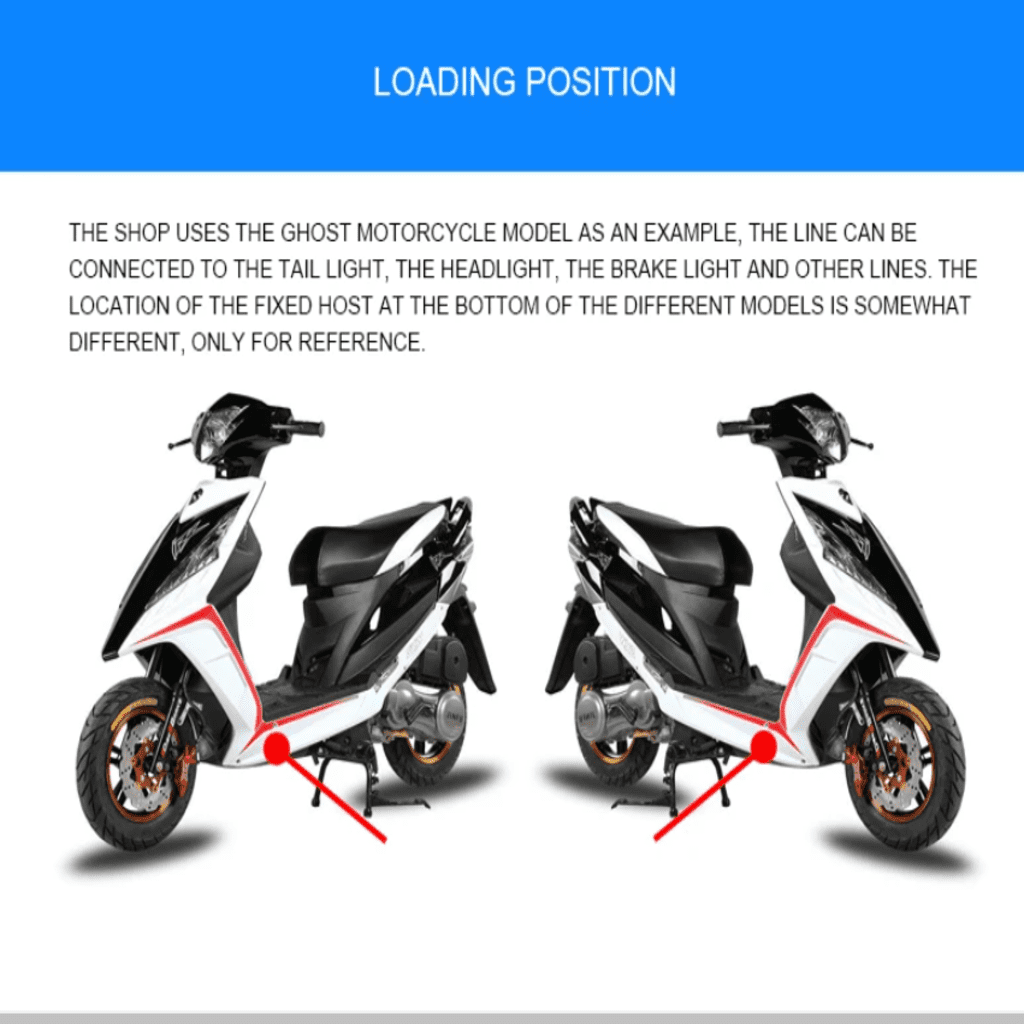 Long Strip Motorcycle LED Light