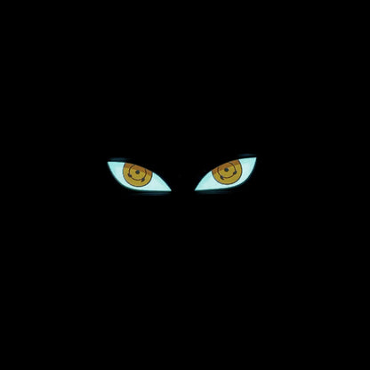 Crystal Eyes Led Car Sticker
