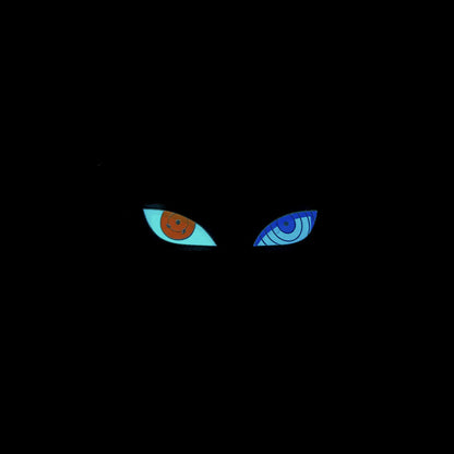 Crystal Eyes Led Car Sticker